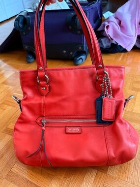 Red coach bag (Daisy Mia)